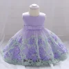 Lavender Floral Dress