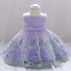 Lavender Floral Dress