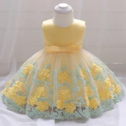 Alternative view of Yellow Floral Dress