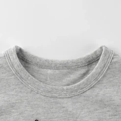 Alternative view of Girl's Gray Graphic Tee