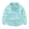 Toddler Boy's Long Sleeve Shirt (Green)