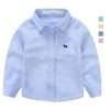 Toddler Boy's Long Sleeve Shirt (Blue)