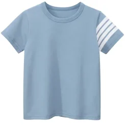 Boy's Striped Sleeve Tee (3 colors)