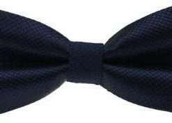 Polka Dot Boys Bowtie (Navy on Navy)