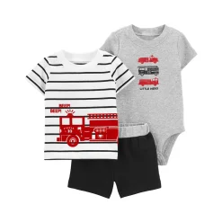 Alternative view of Little Hero 3pc. Cotton Set