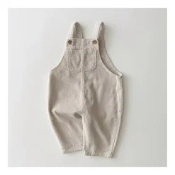Unisex Jumpsuit (Tan Corduroy)