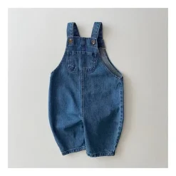 Alternative view of Unisex Jumpsuit (Blue Denim)