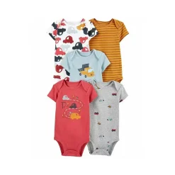 Alternative view of Cars Themed 5pc. Onesie Set