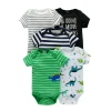 Dinosaur Themed 5pc. Onesie Set