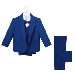 Alternative view of Boy's Suit Set (Royal Blue)