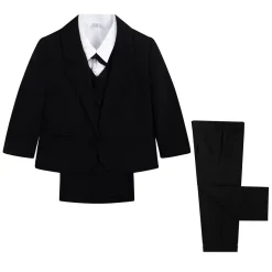 Alternative view of Boy's Suit Set (Black)