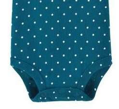 Alternative view of Baby Girl's Teal Onesie