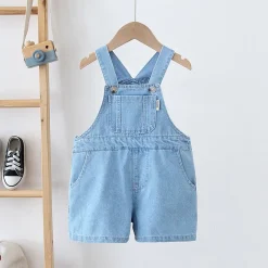 Unisex Jumpsuit (Light Blue Denim)