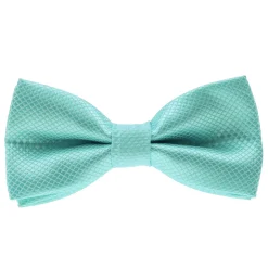 Alternative view of Diamond Pattern Boys Bowties (Mint Green)