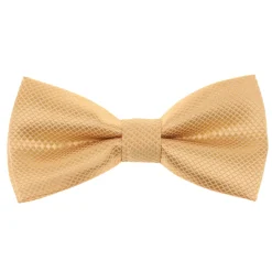 Alternative view of Diamond Pattern Boys Bowties (Yellow Gold)