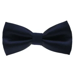 Alternative view of Diamond Pattern Boys Bowties (Navy)