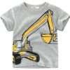 Boy's Excavator Graphic Tee