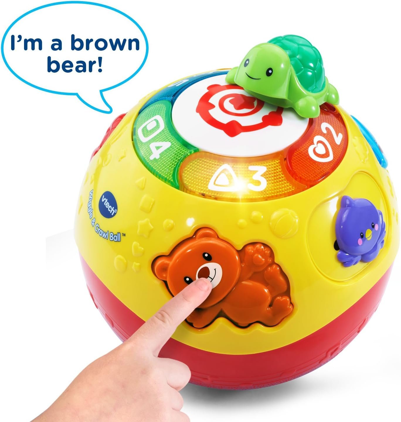 VTech Wiggle and Crawl Ball - Image 3