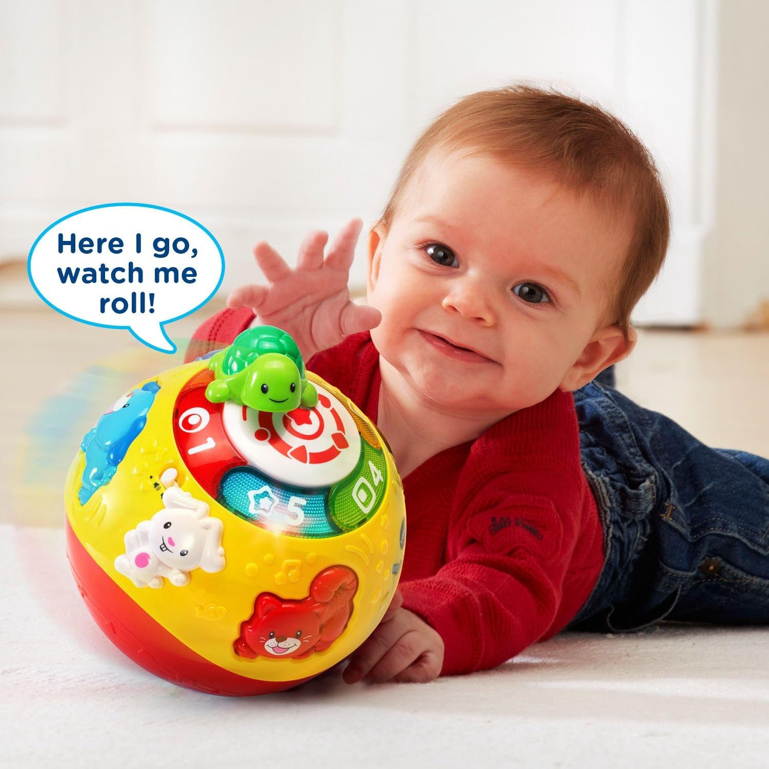 VTech Wiggle and Crawl Ball - Image 6