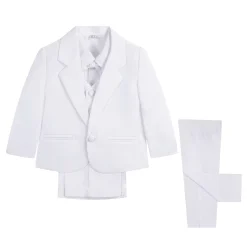 Boy's Suit Set (White)