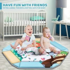 Alternative view of Baby Gym Play Mat, 8-in-1 Tummy Time Mat & Ball Pit with 6 Toys