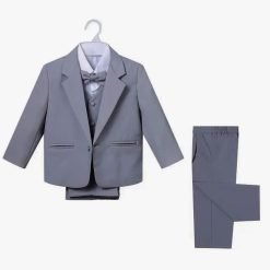 Boy's Suit Set (Dark Gray)