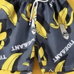 Boy's Swim Shorts (Banana Theme)