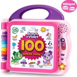 Alternative view of LeapFrog Learning Scout and Violet 100 Words Book (Purple, Pink)