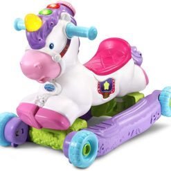 Alternative view of VTech Prance and Rock Learning Unicorn, Multicolor
