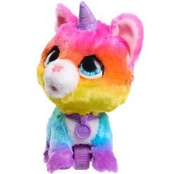Alternative view of FurReal Unicorn Kitty, Small Interactive Plush Pet Toy to Walk / Makes Kitty Sounds