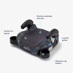 Alternative view of Graco TurboBooster 2.0 Backless Booster Car Seat (Paint Splatter Art Pattern)