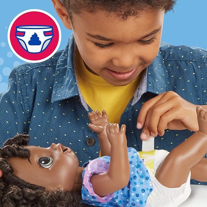 Baby Alive Magical Mixer Baby Doll Blueberry Blast with Blender Accessories - Image 5