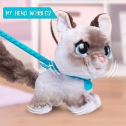 FurReal Wagalots Kitty, Small Interactive Plush Pet Toy to Walk / Makes Kitten Sounds /Wags Tail
