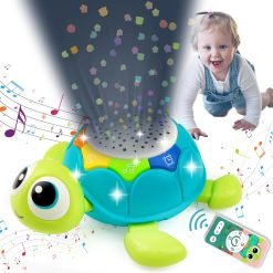 5 in 1 Musical Projector Turtle Crawling Toy